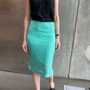 Missoni Seafoam Green Midi Skirt